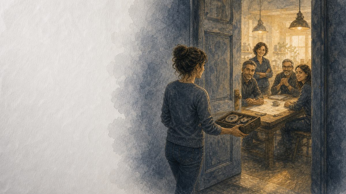 Buy Your Way Into the Room chapter header illustration